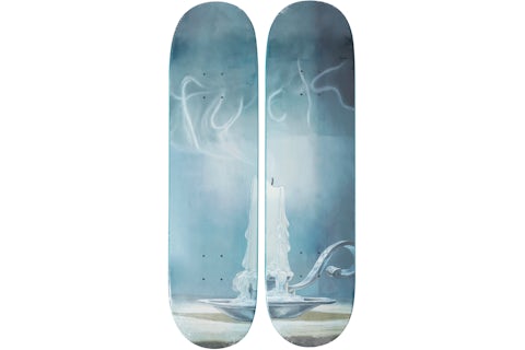 Supreme x Dan Colen Fuck Skateboard Set