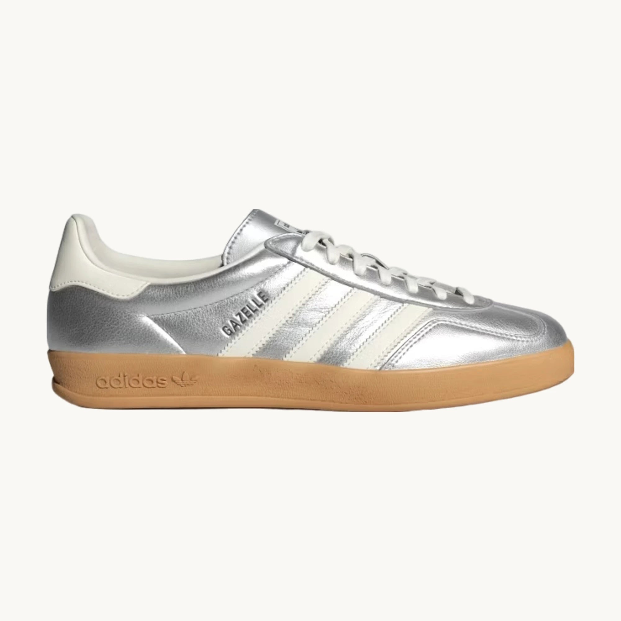 adidas Gazelle Indoor Silver Metallic Core White